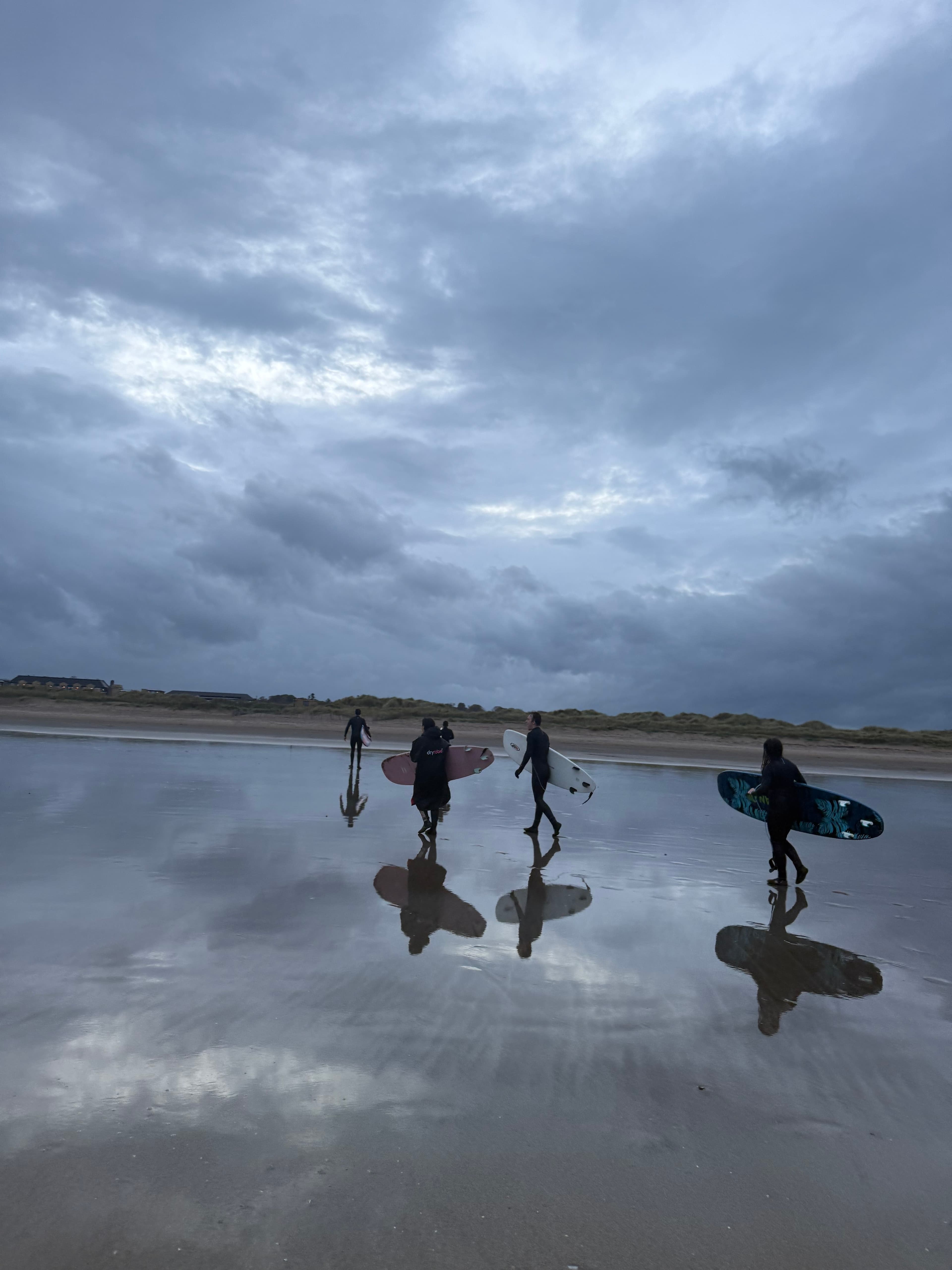 Dundee University Surf Club members